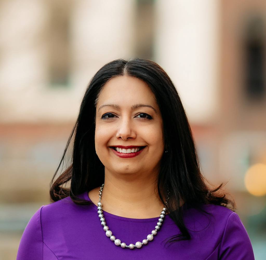 Photo of Shruti Rana smiling in headshot