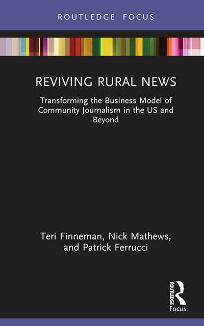 Book cover of Reviving Rural News by Nick Matthews