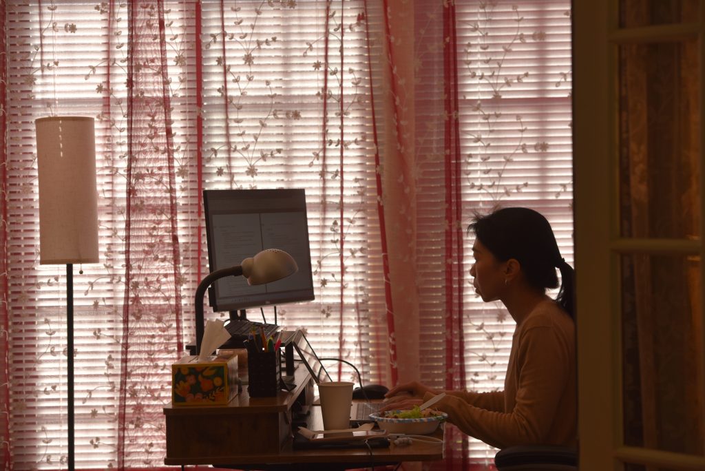 Faculty at writing retreat