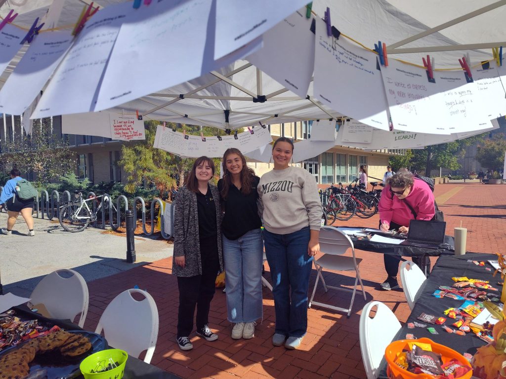 Writing Tutors from the Writing Center at the Day of Writing