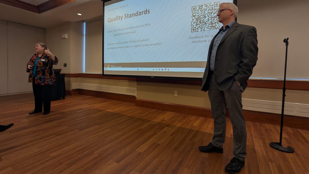 Linda Blockus and Craig Benson