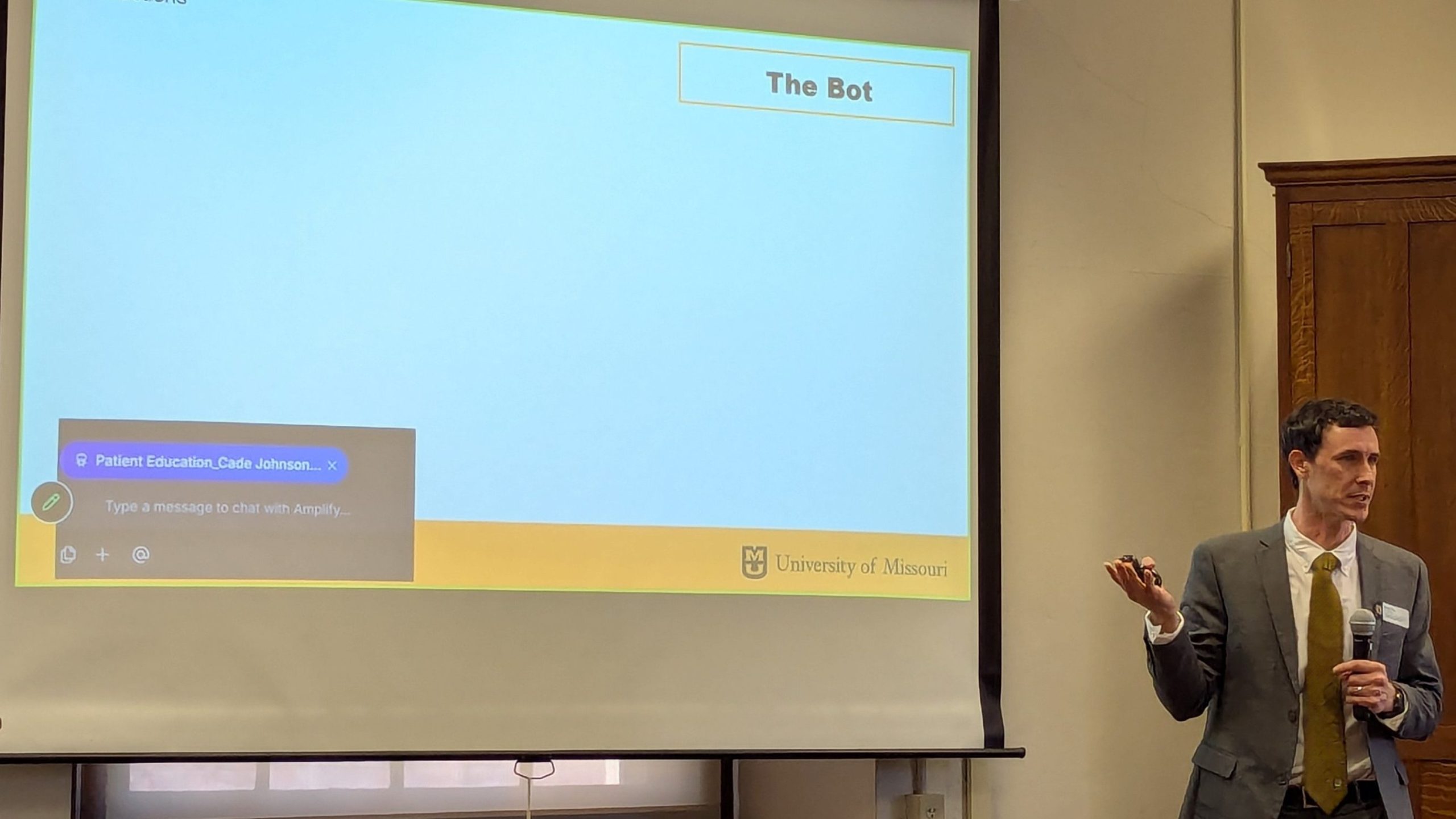 Greg Cox discussed using AI in his classes