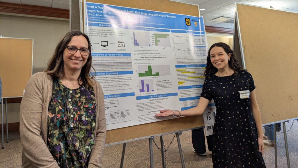 Elizabeth King and Gabi Ramirez