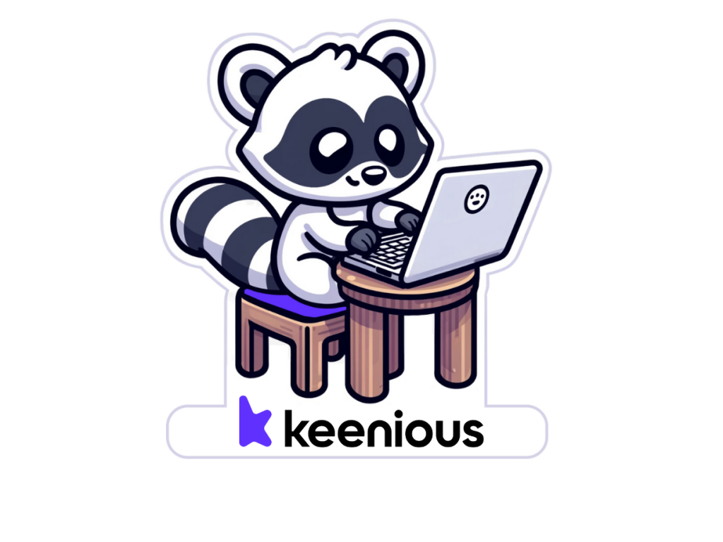 Keenious Sticker