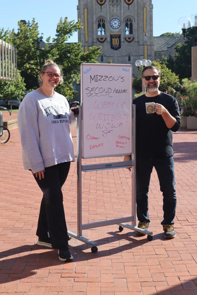 Week of Writing Kickoff event at Lowry Mall