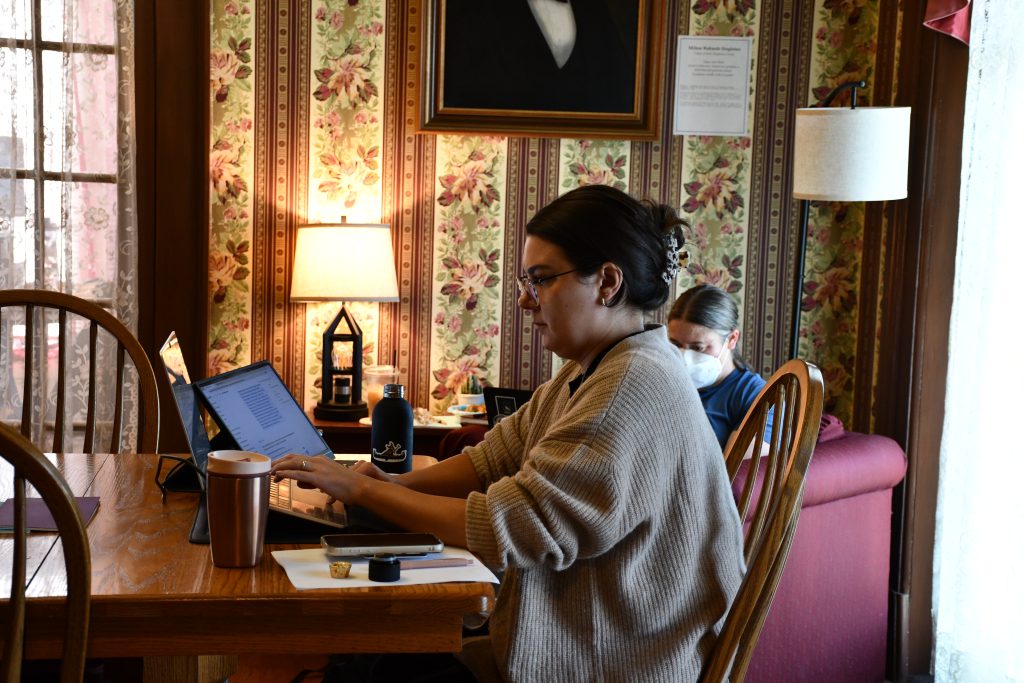 Graduate Student writing retreat during the Week of Writing 2026