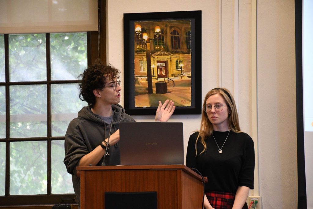Will Lanstone and Emily Clemente talked about the revision process.